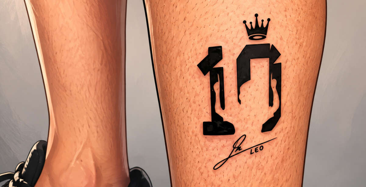 Me hice un tatuaje de Messi